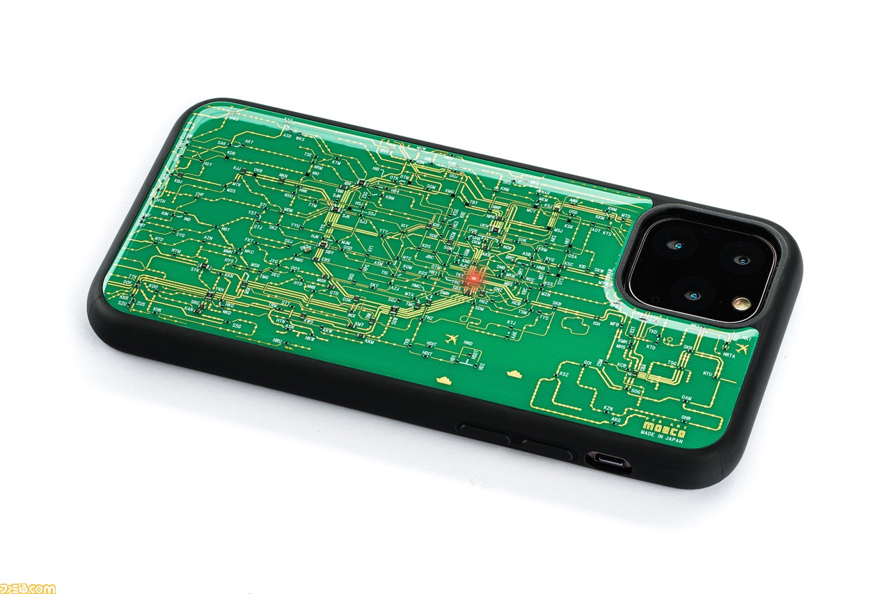 本物の電子回路が組み込まれたiphone11用スマホケースが登場 東京路線図 や エヴァンゲリオン など11デザインが順次発売 ゲーム エンタメ最新情報のファミ通 Com