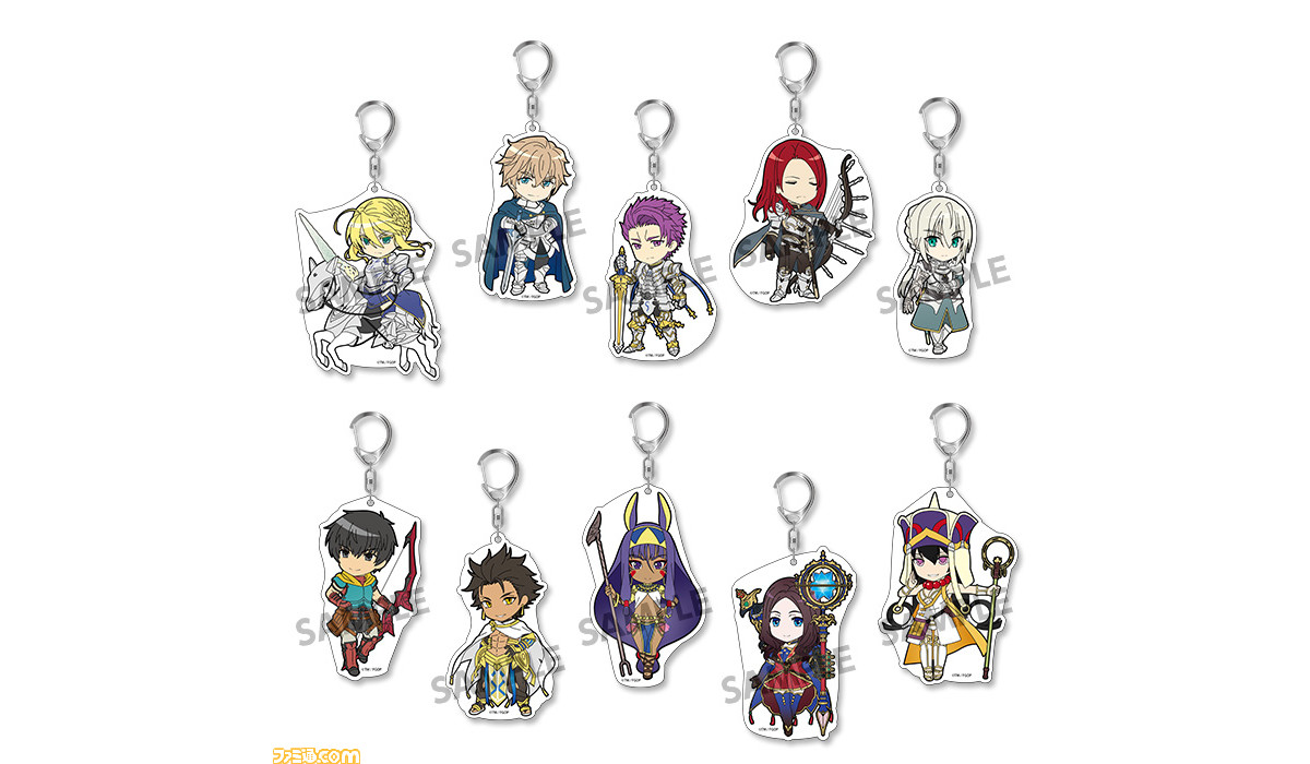 FGO】トレーディングアクリルキーホルダー第6弾再販決定。アルトリア
