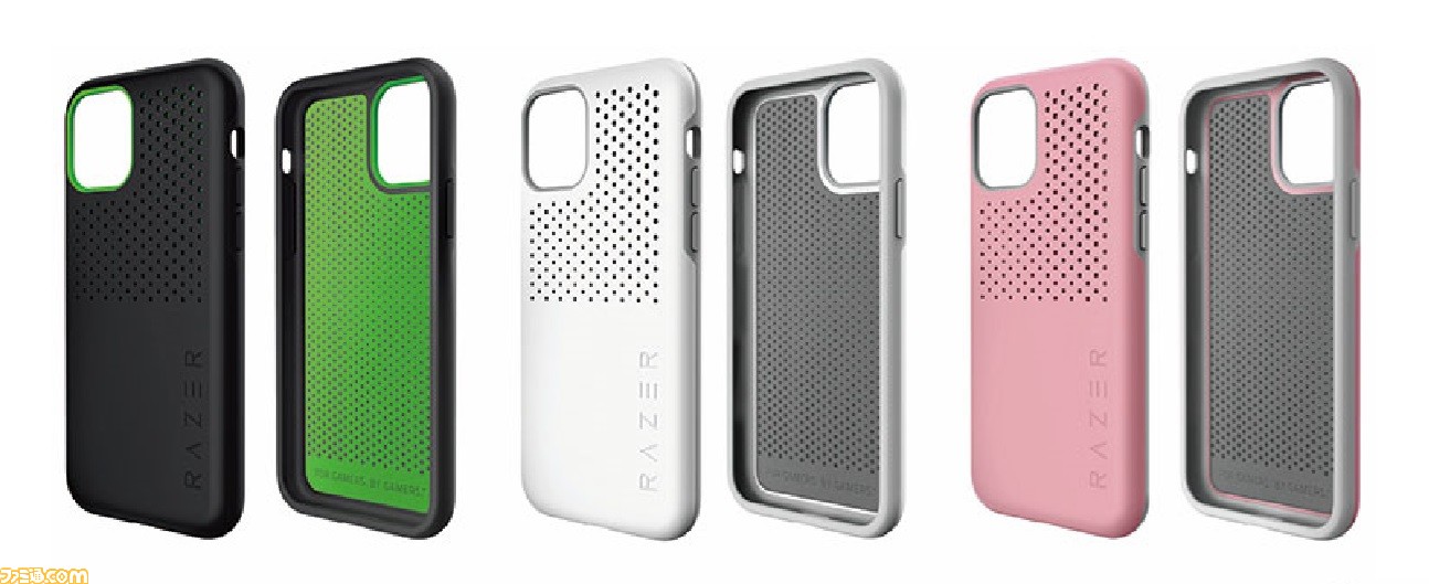 RAZERの新型iPhone用ケース“Razer Arctech Pro / Slim”が10月31日より