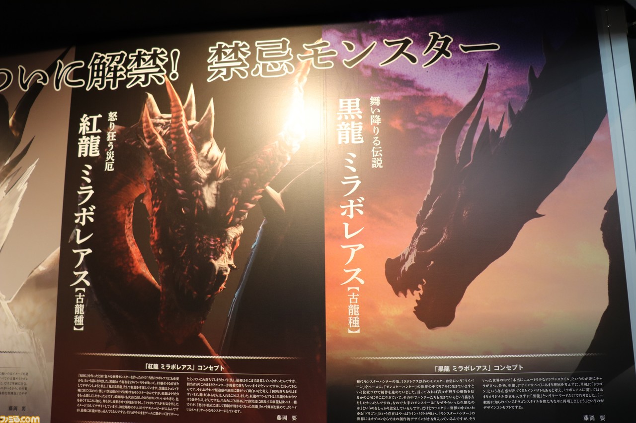 モンスターハンター』15周年展リポート。謎に包まれていた“黒龍