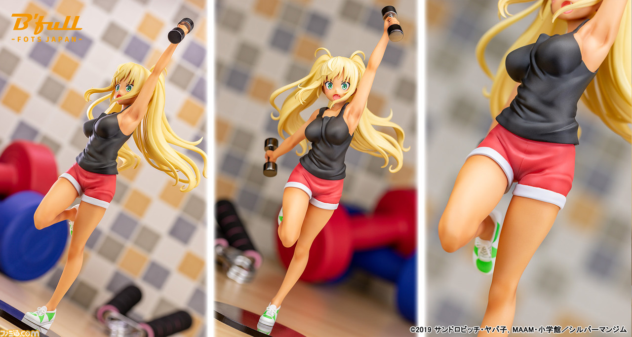 [新品未開封]ダンベル何キロ持てる？ 紗倉ひびき 1/7 フィギュア コミック/アニメ 日本直売