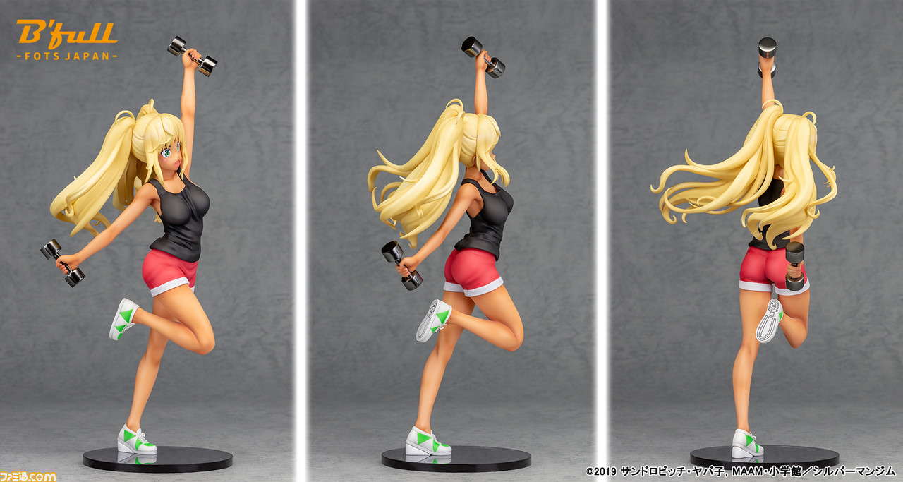 [新品未開封]ダンベル何キロ持てる？ 紗倉ひびき 1/7 フィギュア コミック/アニメ 日本直売