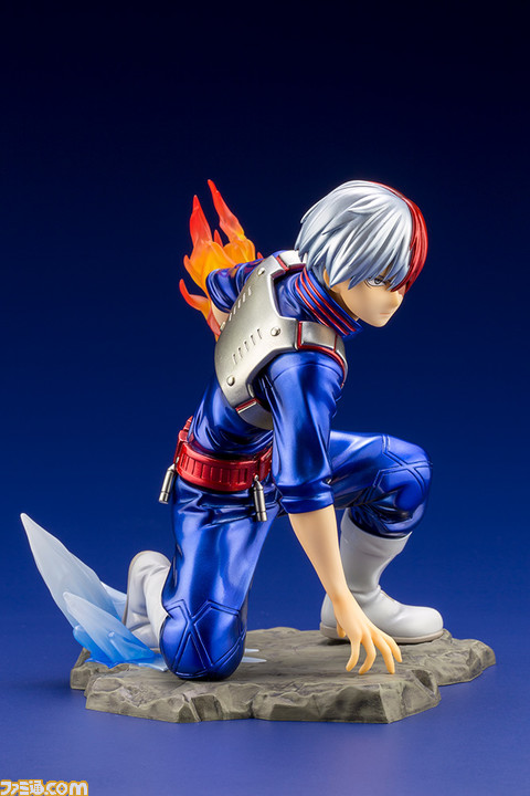 ヒロアカ』“轟焦凍”と“爆豪勝己”の1/8スケールフィギュアが登場。光沢 
