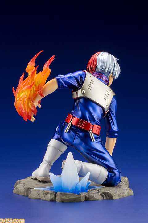 ヒロアカ』“轟焦凍”と“爆豪勝己”の1/8スケールフィギュアが登場。光沢 