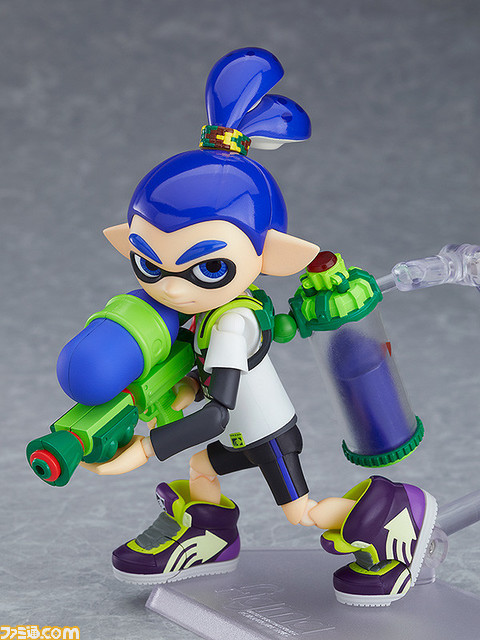 『スプラトゥーン』の“ボーイ”のフィギュア2体セットが予約開始! “スプラシューター”や“ジャッジくん”も付属_01