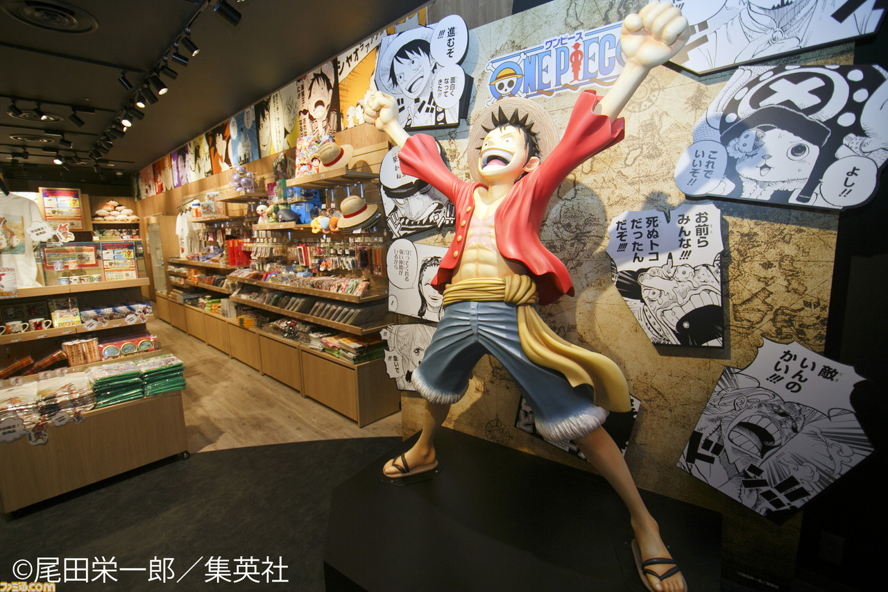 渋谷パルコ 週刊少年ジャンプのオフィシャルショップ Jump Shop渋谷 店内の様子をリポート ゲーム エンタメ最新情報のファミ通 Com