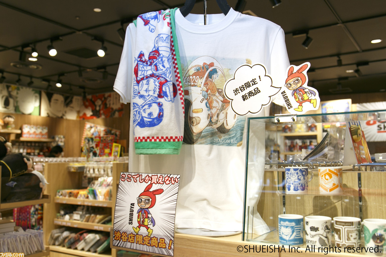 渋谷パルコ 週刊少年ジャンプのオフィシャルショップ Jump Shop渋谷 店内の様子をリポート ファミ通 Com