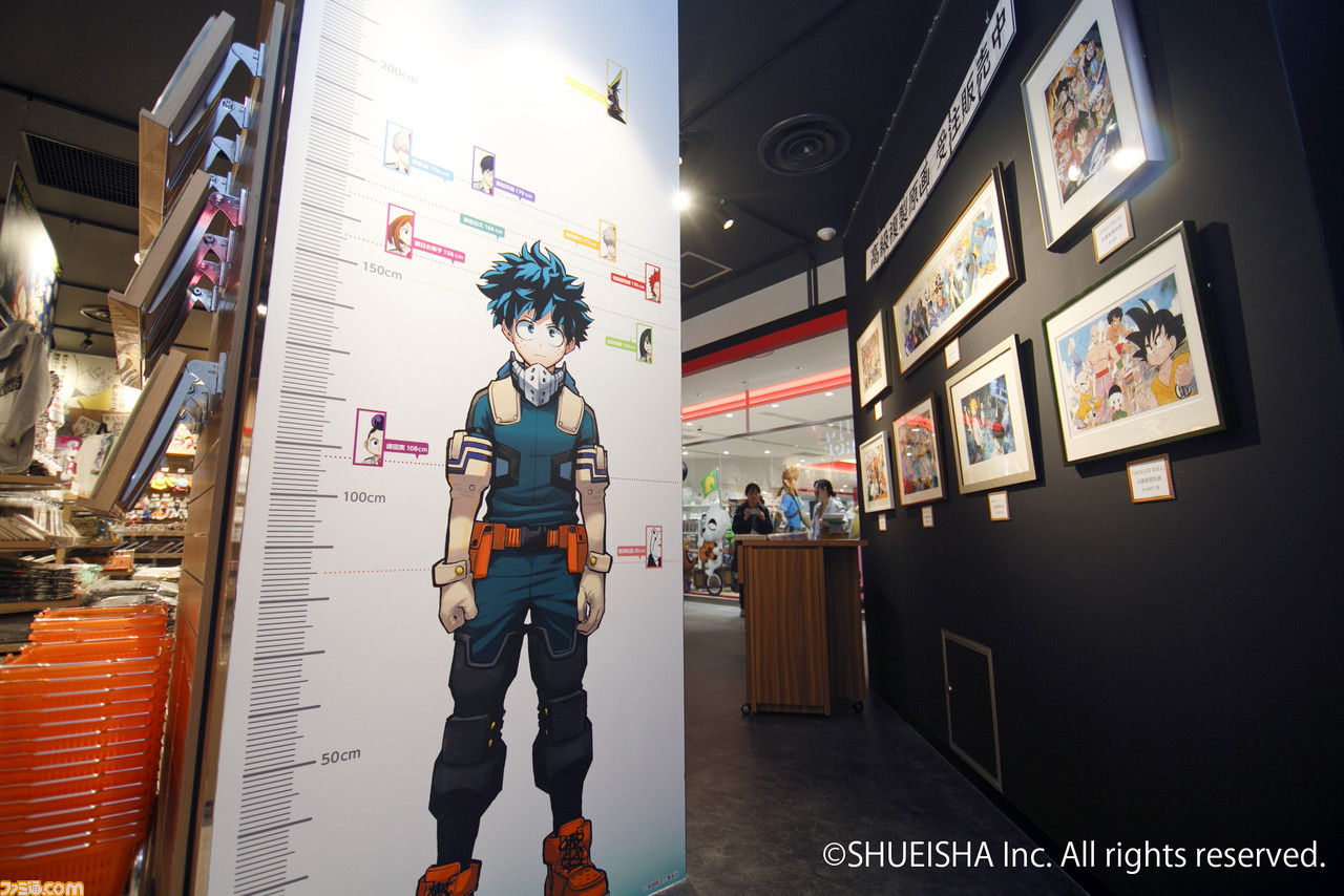 渋谷パルコ 週刊少年ジャンプのオフィシャルショップ Jump Shop渋谷 店内の様子をリポート ゲーム エンタメ最新情報のファミ通 Com