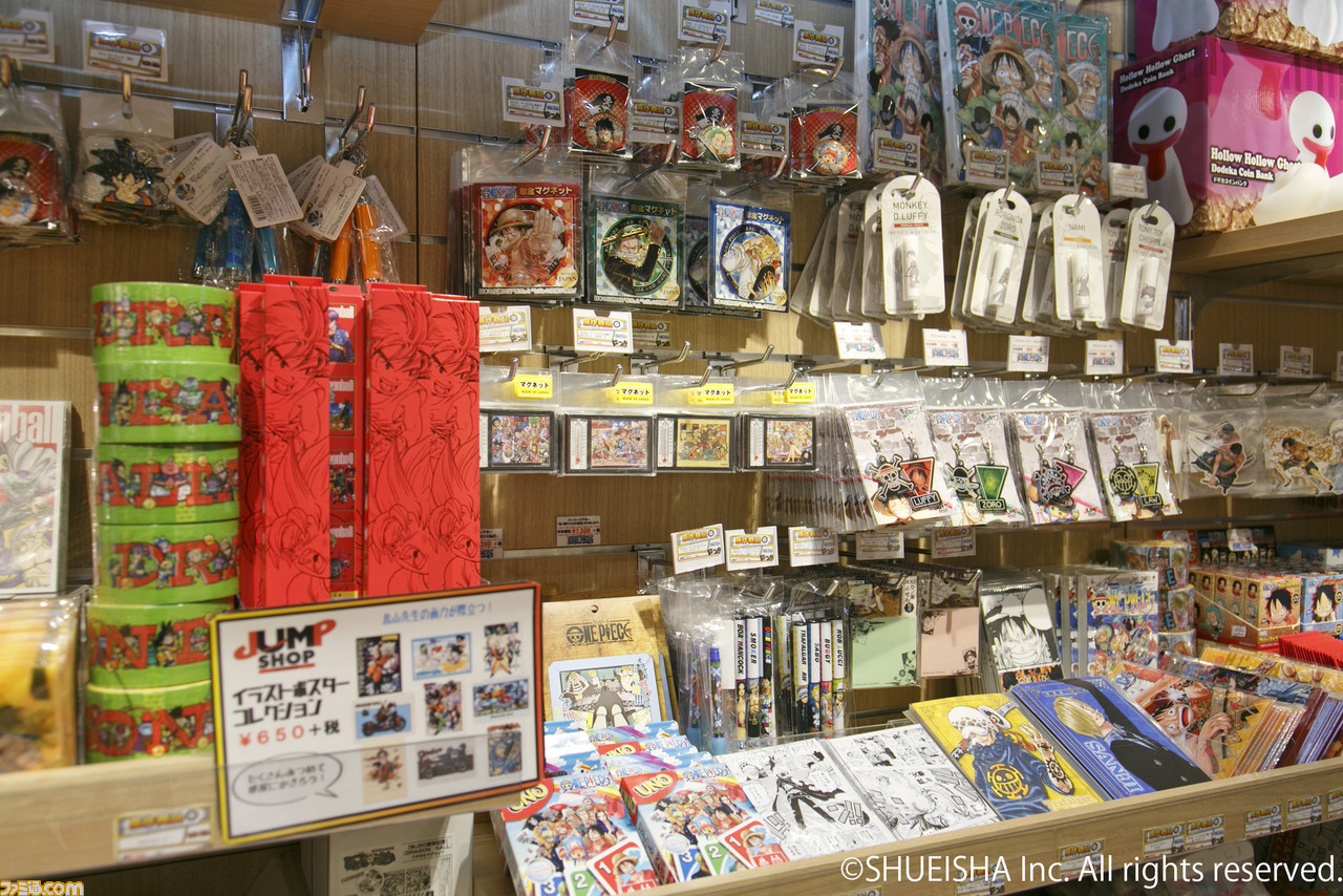 渋谷パルコ 週刊少年ジャンプのオフィシャルショップ Jump Shop渋谷 店内の様子をリポート ファミ通 Com