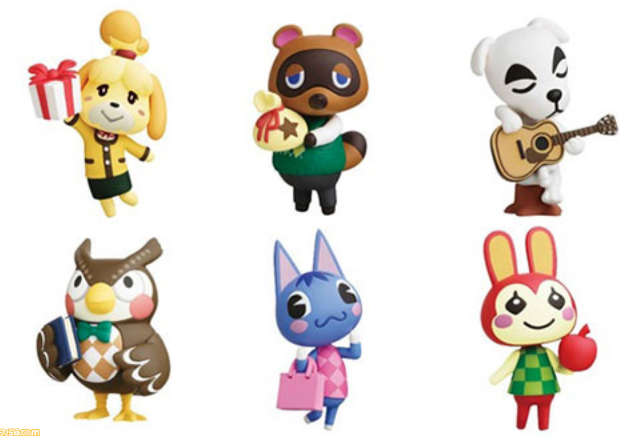 チョコエッグ『どうぶつの森』新作発売決定。しずえさんやたぬきち