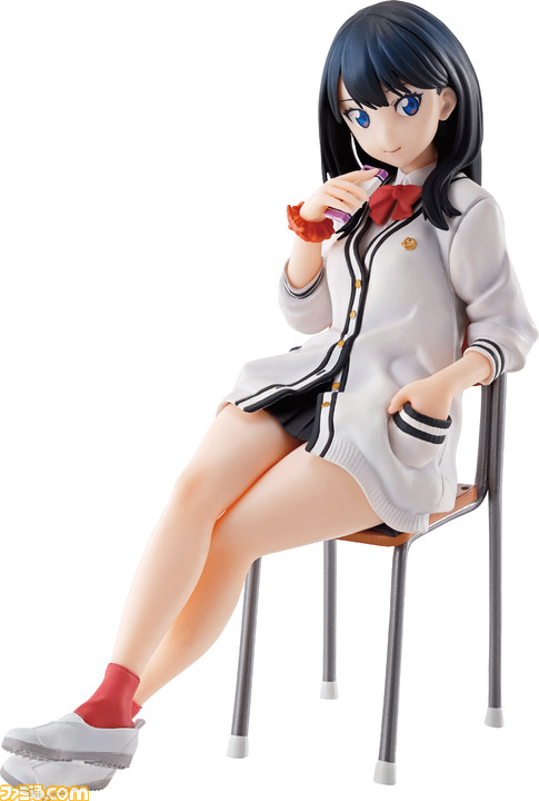 SSSS.GRIDMAN』宝多六花、新条アカネの描き下ろしイラストが立体