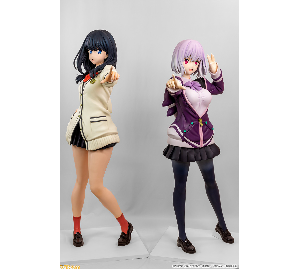 約160万円】『SSSS.GRIDMAN』新条アカネ＆宝多六花の等身大フィギュア