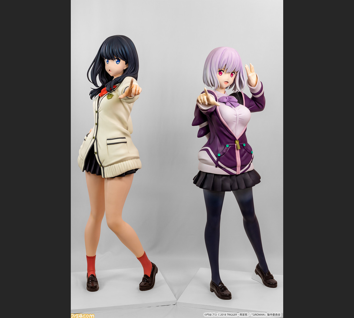 約160万円 Ssss Gridman 新条アカネ 宝多六花の等身大フィギュアが圧倒的なかわいさとボリュームで登場 ファミ通 Com