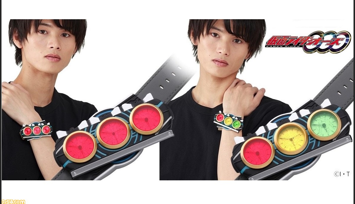 仮面ライダーオーズ 変身ベルトが3連腕時計に 仮面ライダーオーズ Ooo 変身 腕時計 Live Action Watch 予約受付開始 ファミ通 Com 仮面ライダーオーズ 変身ベルトが3連腕時計に 仮面ライダーオーズ Ooo 変身 腕時計 Live Action Watch 予約受付開始 ファミ通 Com