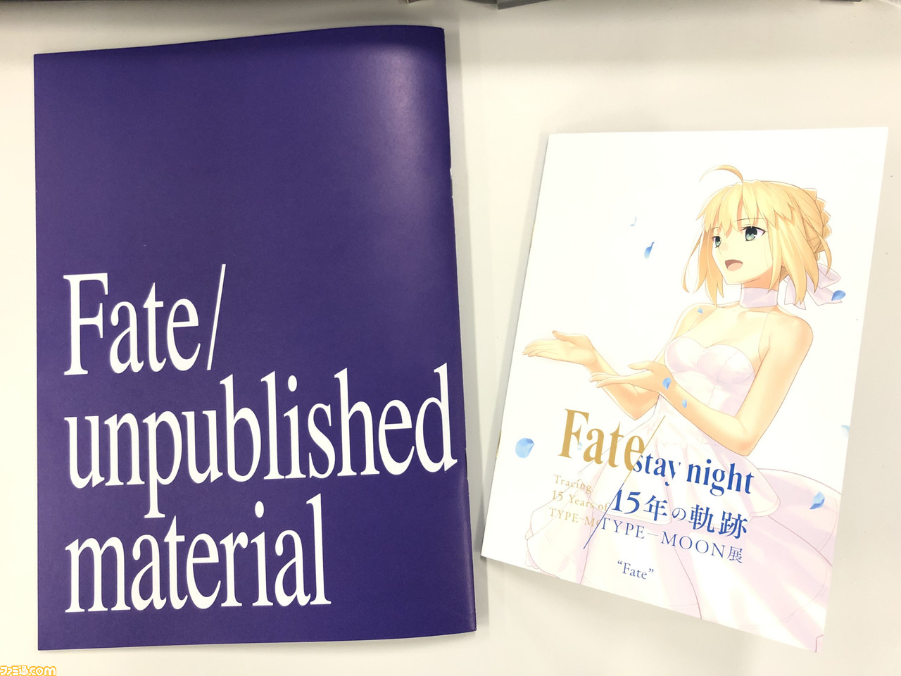 ○ Fate 15年の軌跡 求める TYPE-MOON展 入場特典 小冊子