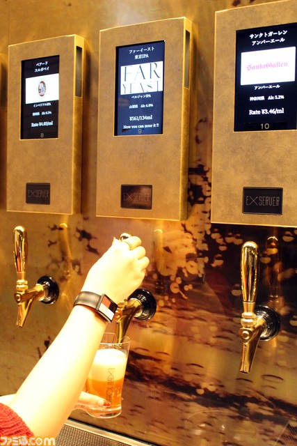タイトーの新たな挑戦“食”と“遊”が融合した飲食店 “EXBAR TOKYO”が東京・銀座にオープン!_08
