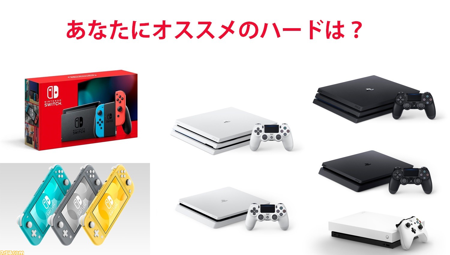 PS4とswitch