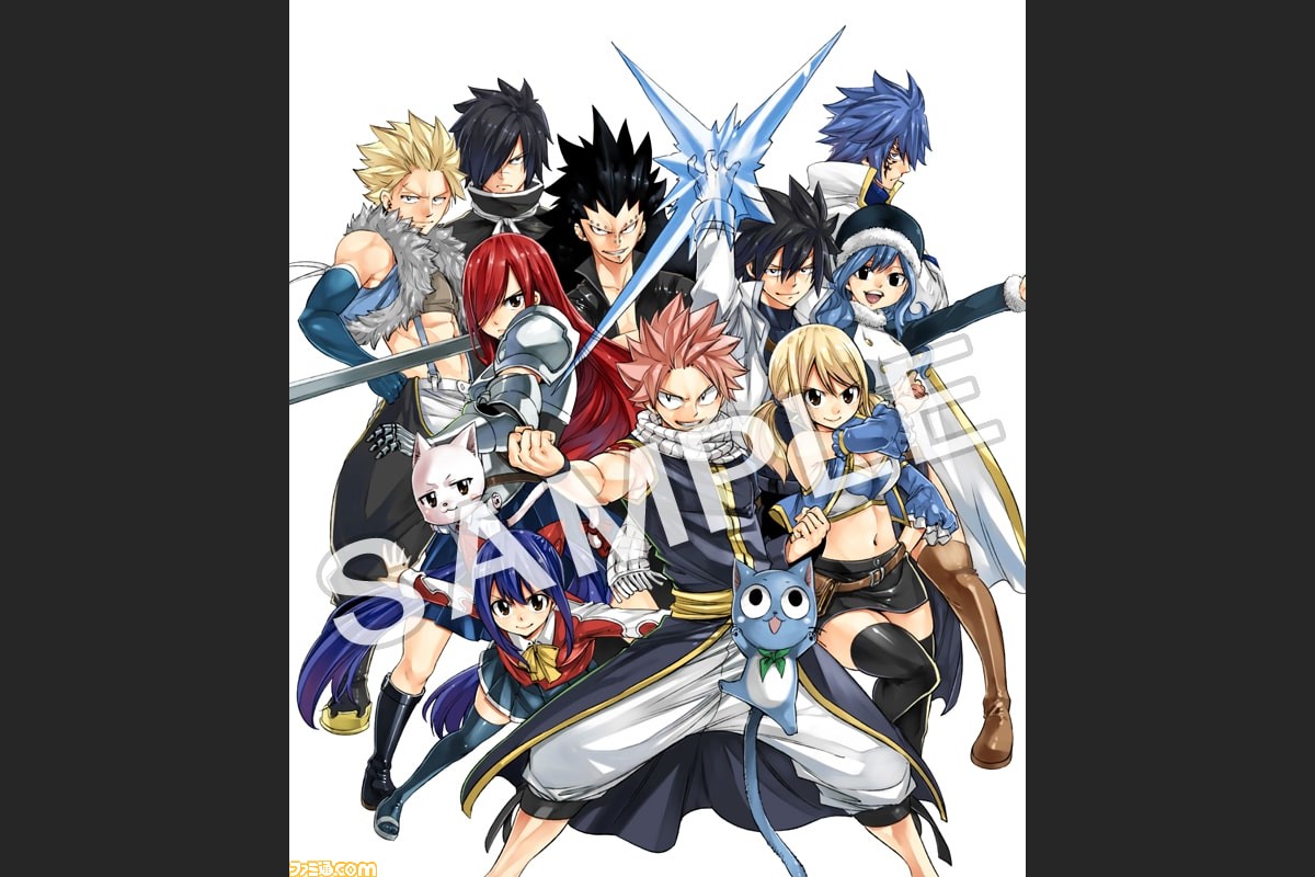 Fairy Tail 原作者 真島ヒロ先生描き下ろし パッケージ B2布ポスター 封入特典 のイラストが公開 ファミ通 Com