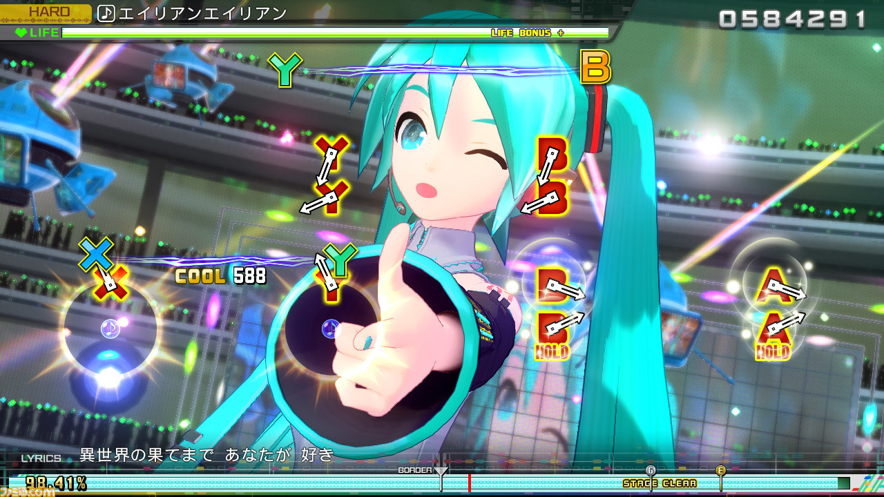 初音ミク Project Diva Mega39 S リズムゲームの練習ができる プラクティス とスコア 達成率などが閲覧できる ギャラリー を搭載 ゲーム エンタメ最新情報のファミ通 Com