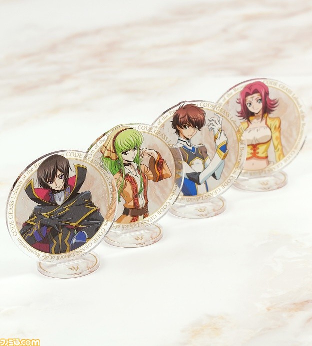 コードギアス 復活のルルーシュ 描き下ろしイラストの缶バッジやタペストリーなどが登場 Amnibusにて受注受付中 ファミ通 Com