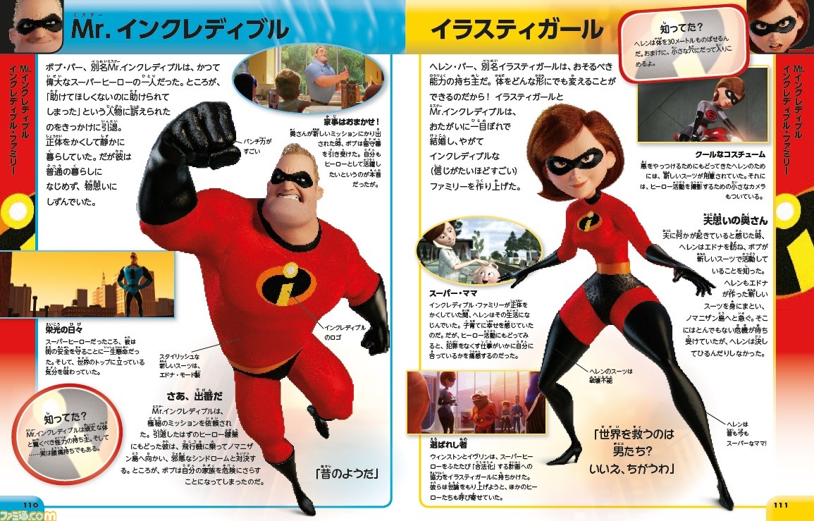 ピクサー キャラクター事典 刊行 また全部の映画を観たくなる ファミ通 Com