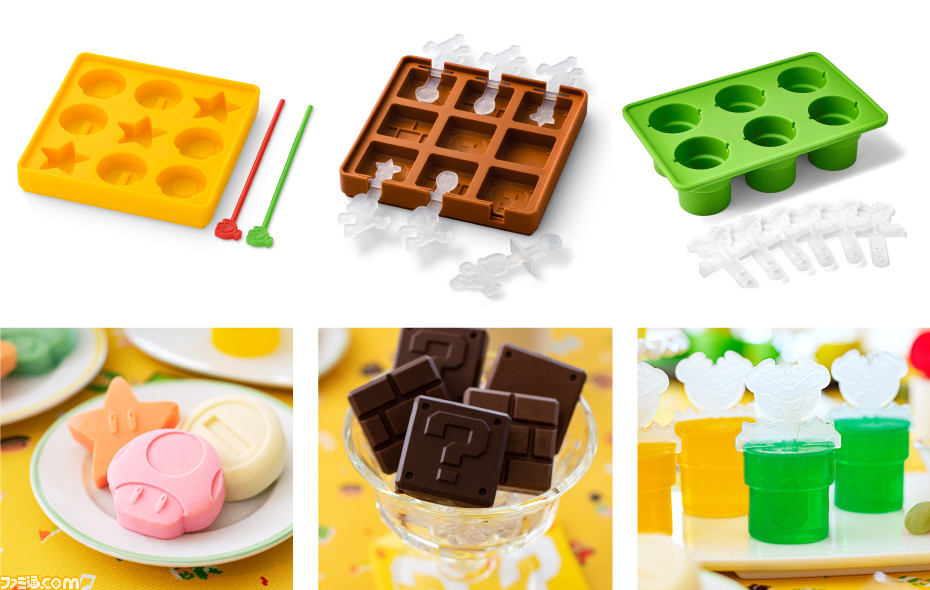 スーパーマリオ』バレンタインスイーツが作れるグッズを紹介！ チョコをブロックや土管に型抜きできるシリコントレーなど盛りだくさん 