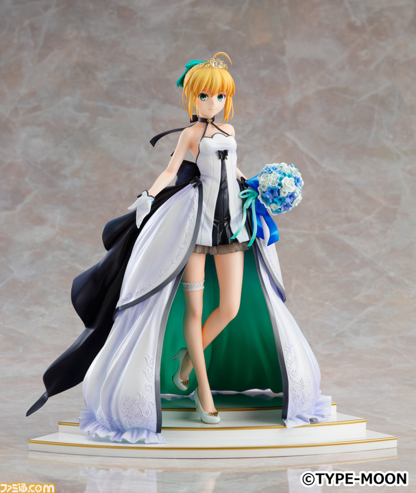 Fate Stay Night ドレスを身に纏った セイバー 遠坂凛 間桐桜 の1 7スケールフィギュアが登場 15周年を記念したゴージャスなデザイン ゲーム エンタメ最新情報のファミ通 Com