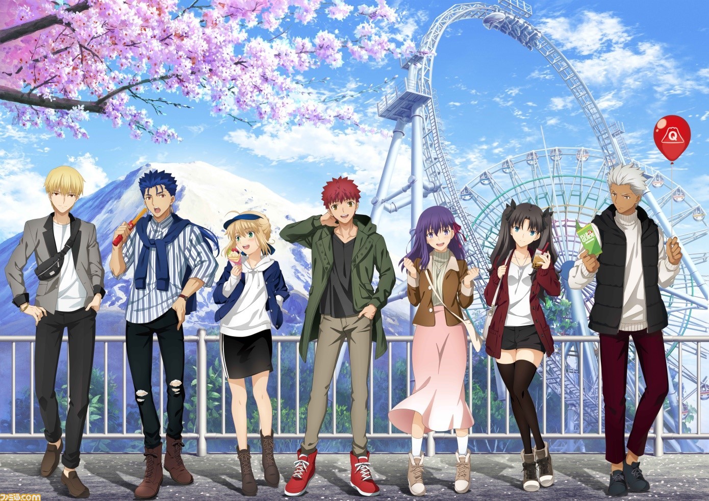劇場版 Fate Stay Night Heaven S Feel 富士急ハイランド コラボが3 7スタート あの ド ドドンパ も Fate 仕様に ゲーム エンタメ最新情報のファミ通 Com