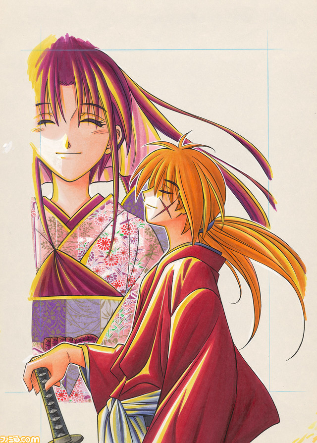 『るろうに剣心』25周年記念展の展示ゾーンや原画の一部が公開。剣心たち全10キャラクターの家紋やグッズショップの詳細も_16