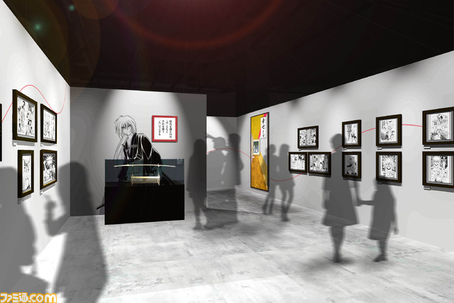 『るろうに剣心』25周年記念展の展示ゾーンや原画の一部が公開。剣心たち全10キャラクターの家紋やグッズショップの詳細も_12