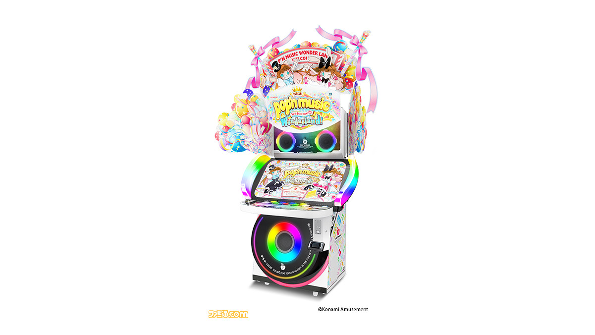 ポップンミュージック 最新作 New Pop N Music Welcome To Wonderland が新筐体で出展 タッチアクションに対応した タッチスライダー を搭載 Jaepo ファミ通 Com