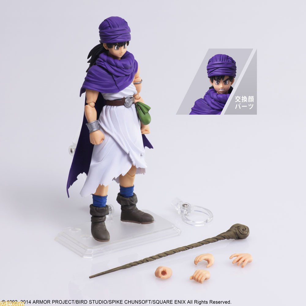 ドラゴンクエストV』主人公、ビアンカ、フローラがフィギュア化。衣装