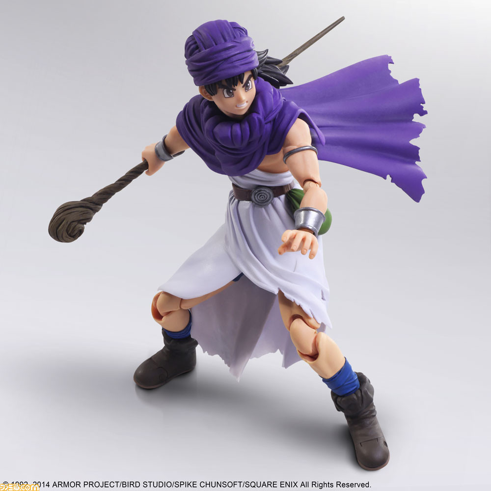 ドラゴンクエストV』主人公、ビアンカ、フローラがフィギュア化。衣装