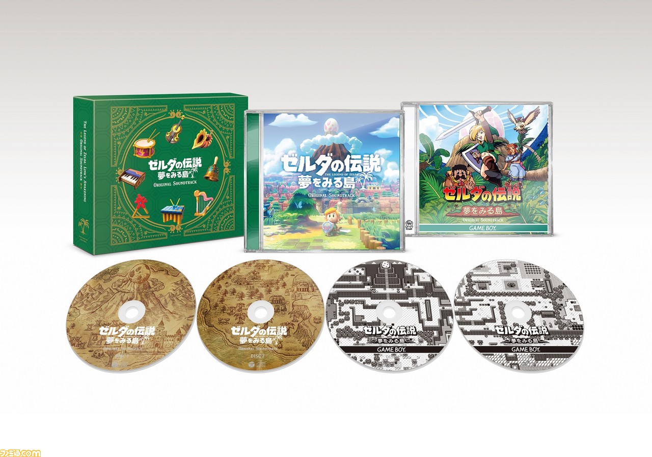 ゼルダの伝説 夢をみる島 サントラが3月18日に発売決定 ゲームボーイ版の音源も収録 ファミ通 Com