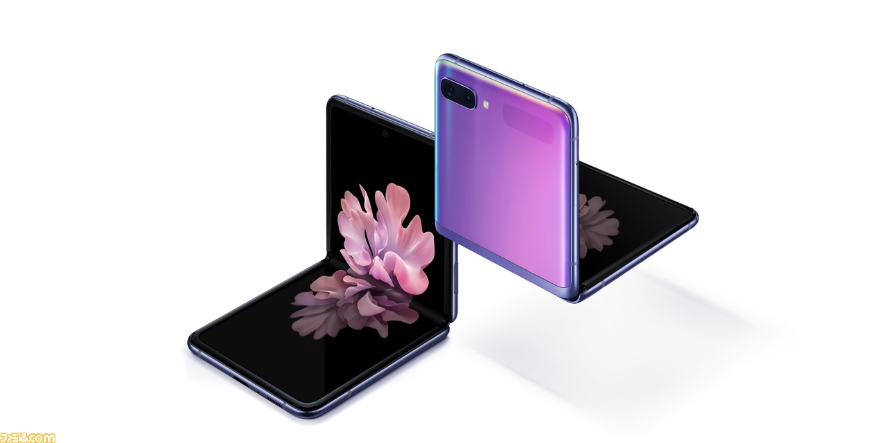 折りたたみスマホ Galaxy Z Flip 2 28 金 発売決定 開くと約6 7インチの大画面 閉じるとコンパクトサイズに ゲーム エンタメ最新情報のファミ通 Com