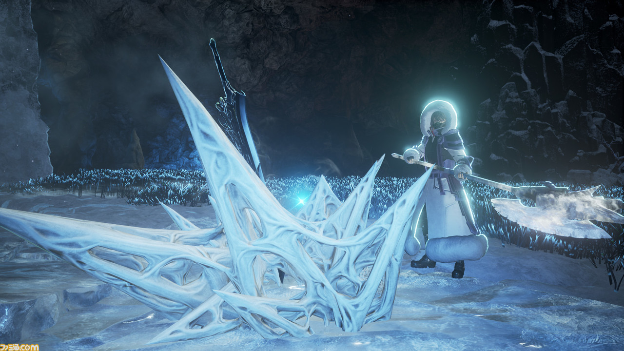『コードヴェイン』有料DLC第2弾“Frozen Empress”配信開始！ 大崩壊のバケモノ“氷華の女帝”と新規深層フィールド“天牢の雪獄”が追加