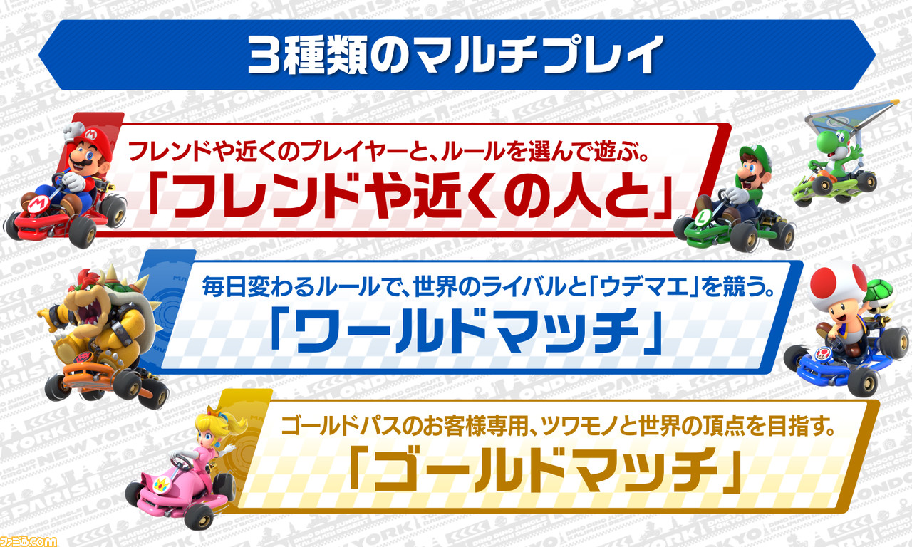 マリオカート ツアー マルチプレイが3月9日に実装 世界中のプレイヤーやフレンドと最大8人で対戦できる ファミ通 Com