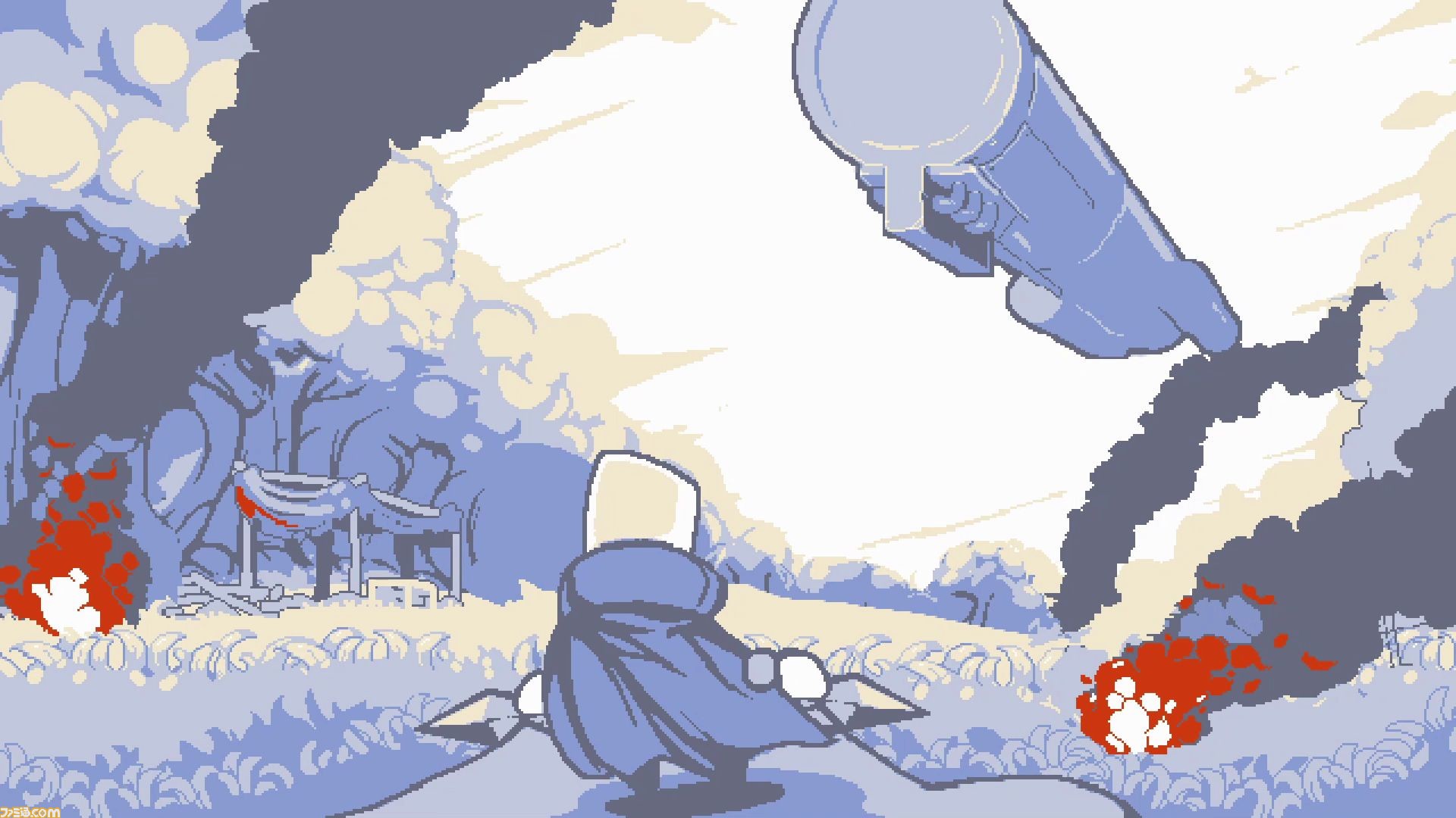 KUNAI』タブレット型の忍者を操る、爽快感バツグンの“メトロイド