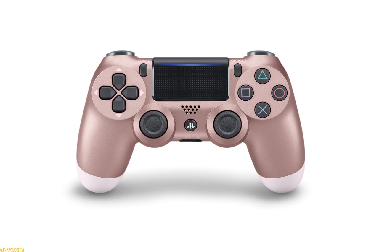PS4ワイヤレスコントローラー“デュアルショック4”限定カラー“ローズ