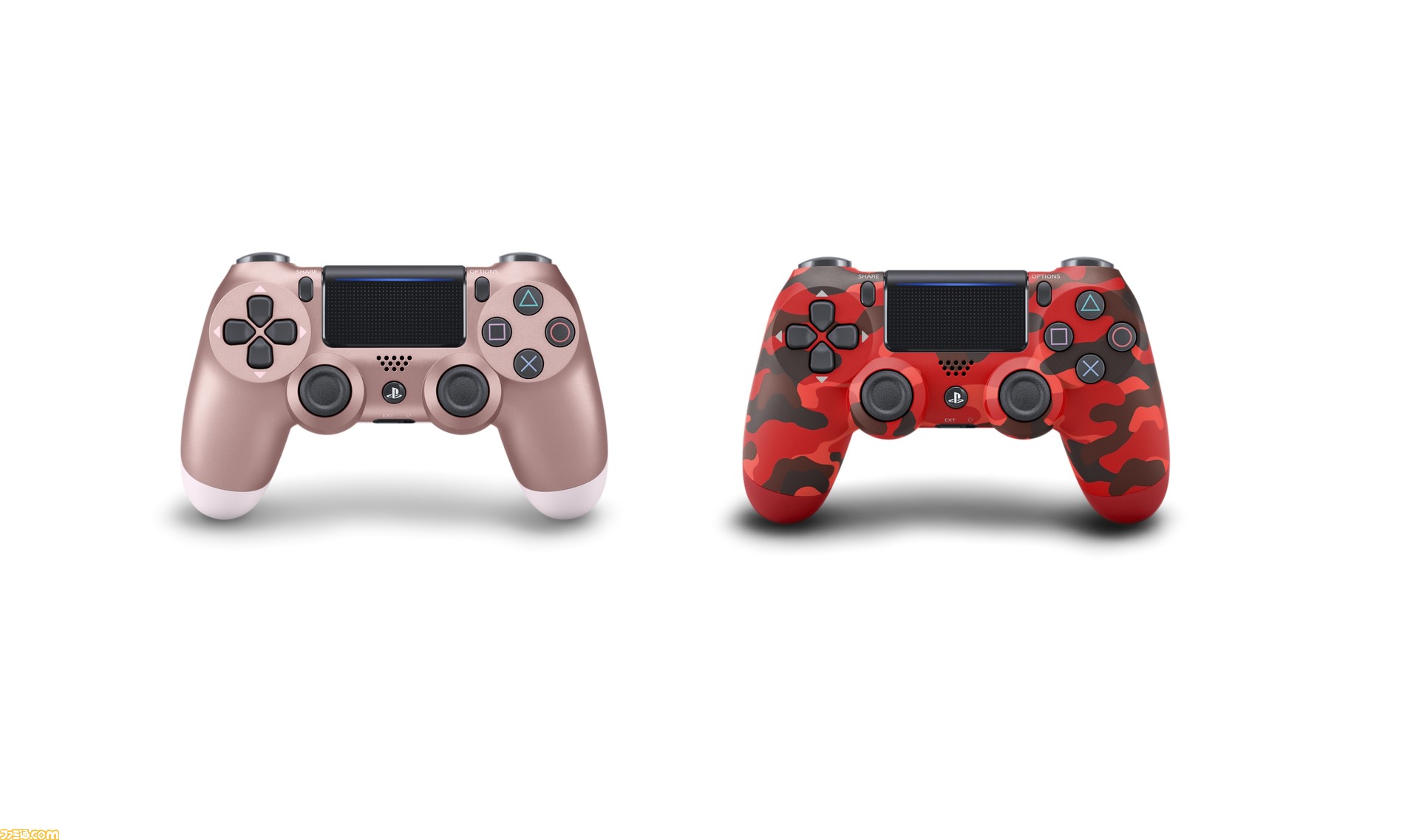 PS4ワイヤレスコントローラー“デュアルショック4”限定カラー“ローズ 