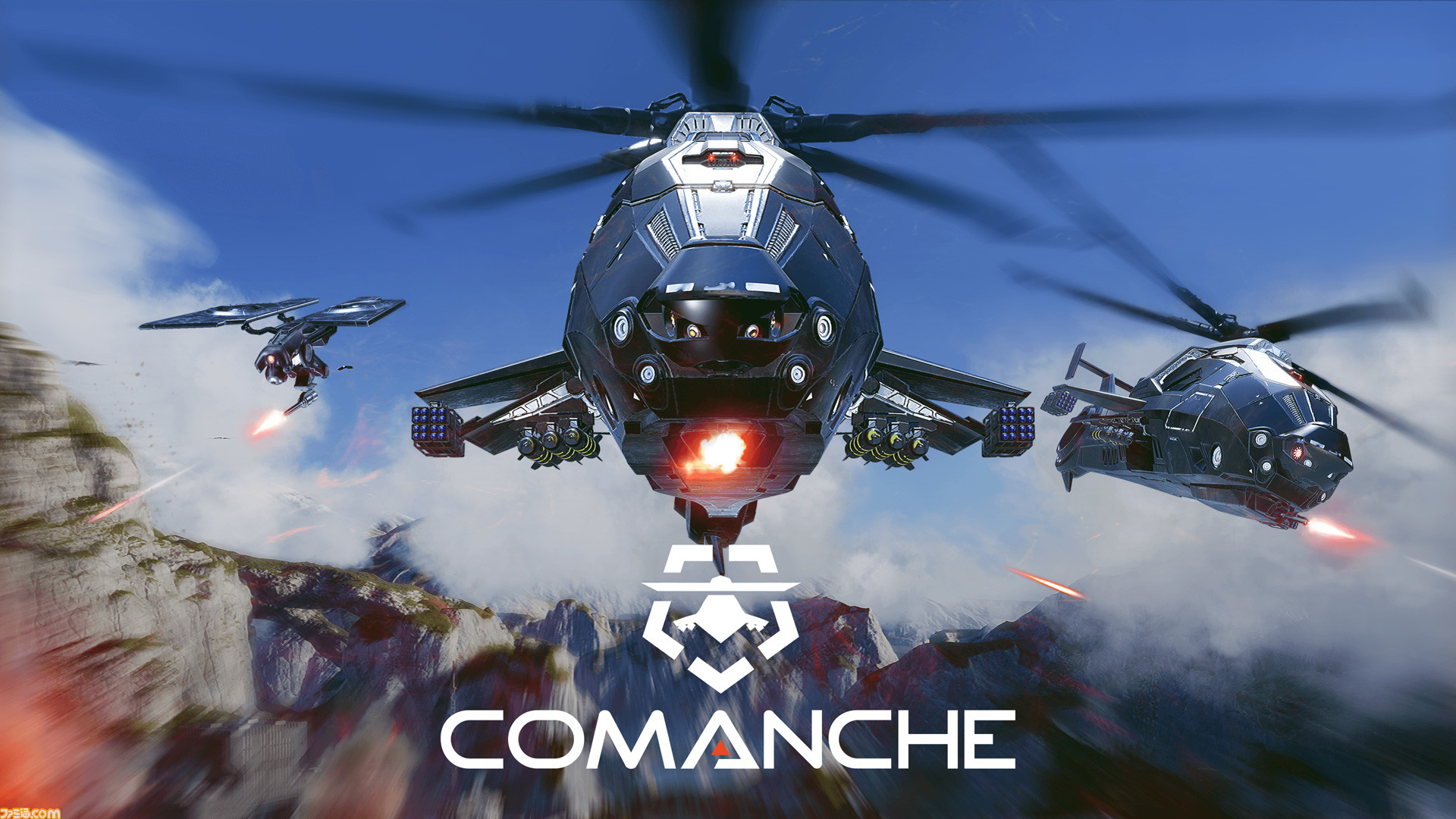 コマンチ Steamアーリーアクセスが3月13日開始 スリリングで激しいヘリコプタードックファイトを体験せよ ファミ通 Com