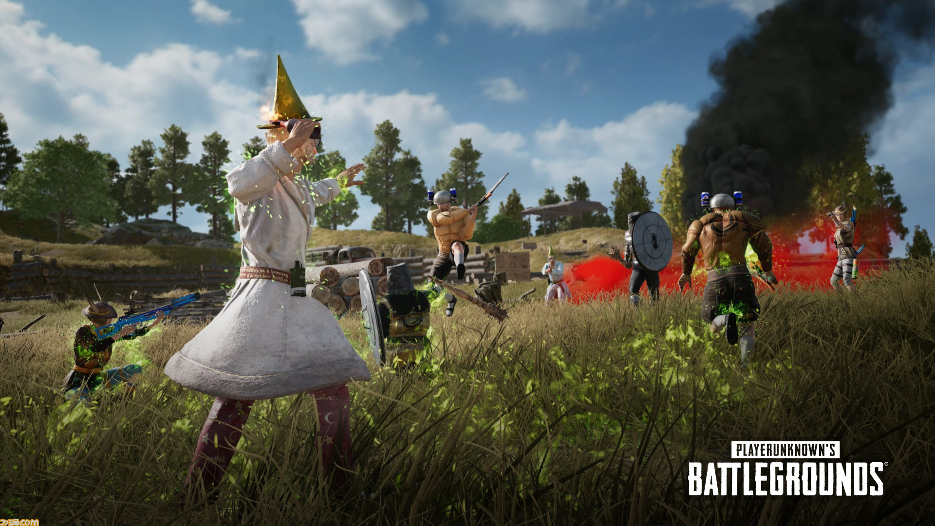 Pubg 炎の魔法で敵を焼き払え 期間限定モード ファンタジーバトルロイヤル が登場 ファミ通 Com Pubg 炎の魔法で敵を焼き払え 期間限定モード ファンタジーバトルロイヤル が登場 ファミ通 Com
