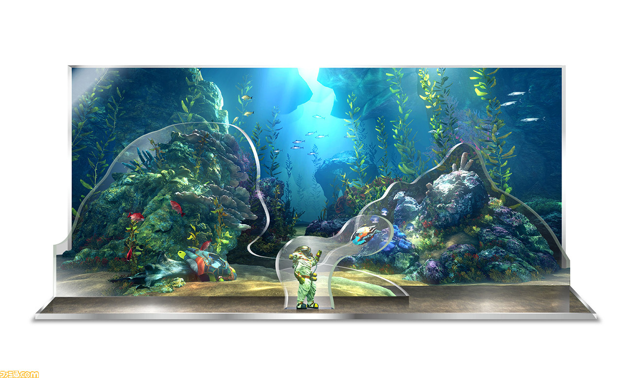 深世海』のグッズが予約開始。“世海”を再現した“ジオラマアクリル