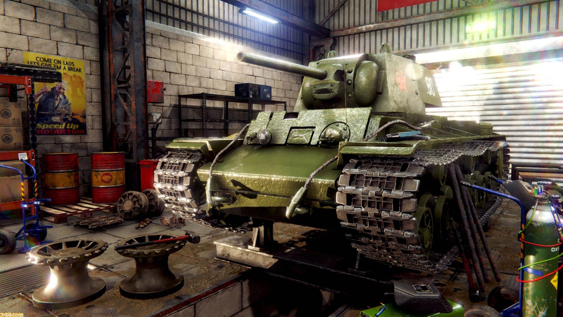 『Tank Mechanic Simulator』戦車を修理する異色のタンク“修理”シミュレーター【とっておきインディー】