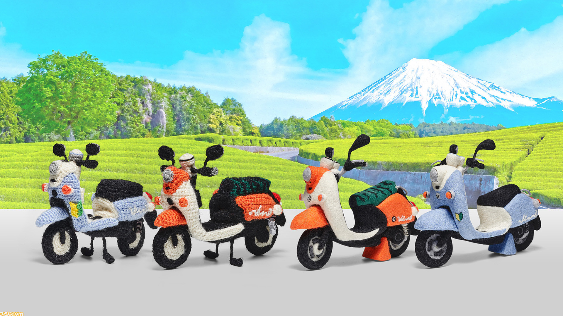 ゆるキャン 仕様のe Vino テレビ番組 出川哲朗の充電させてもらえませんか のあのバイクが手芸で作れる ゲーム エンタメ最新情報のファミ通 Com