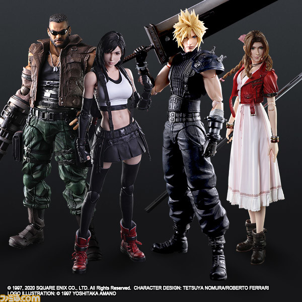 Ff7 リメイク 本日発売 公式lineスタンプ 着せかえの配信も決定 盛りだくさんの関連商品情報を交え紹介 ファミ通 Com