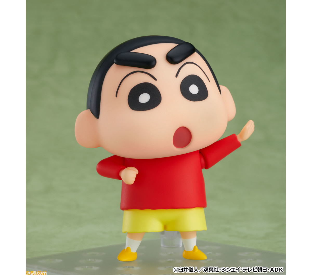 クレヨンしんちゃん 野原しんのすけがねんどろいど化 愛犬のシロや ケツだけ星人 を再現できるオプションパーツも ファミ通 Com