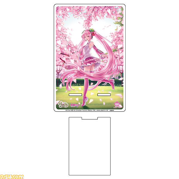 桜ミク”弘前さくらまつりグッズ受注販売が本日4/18スタート