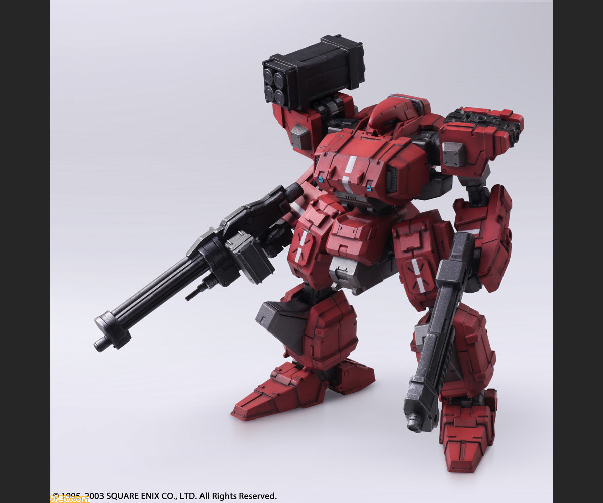 フロントミッション シリーズの機体フロスト グリレゼクス 強盾が可動フィギュアに 多彩な付属パーツで自由にカスタマイズ可能 ファミ通 Com フロントミッション シリーズの機体フロスト グリレゼクス 強盾が可動フィギュアに 多彩な付属パーツで自由にカスタマイズ可能 ファミ通 Com