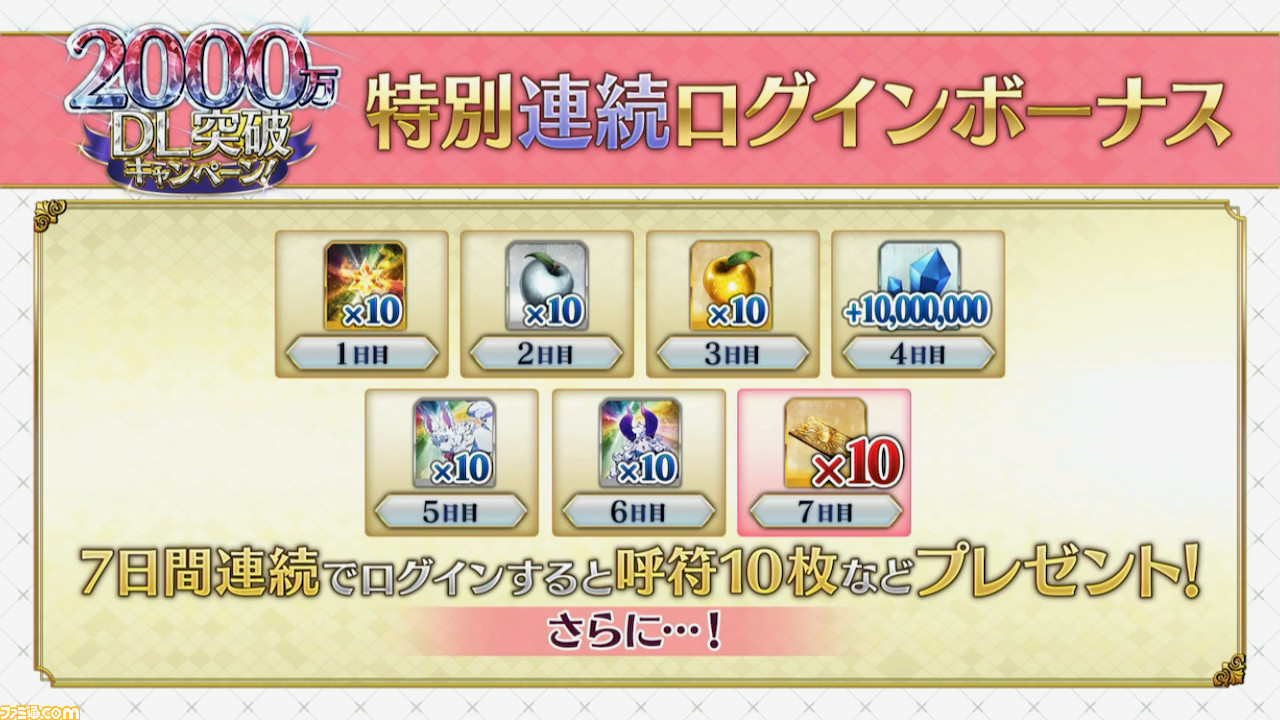 Fgo 星5サーヴァント無料配布 武蔵復刻 00万ダウンロード突破キャンペーン情報まとめ ファミ通 Com